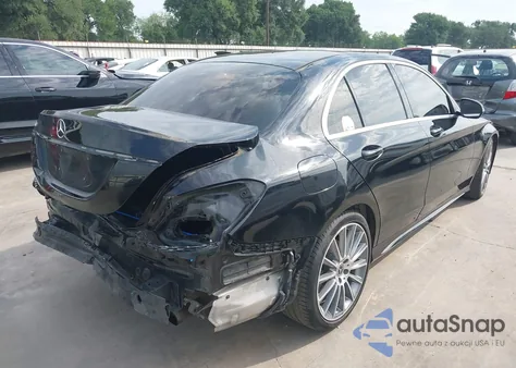 2018 Mercedes-Benz C 300 из США, поврежденный, VIN WDDWF4JB9JR347779